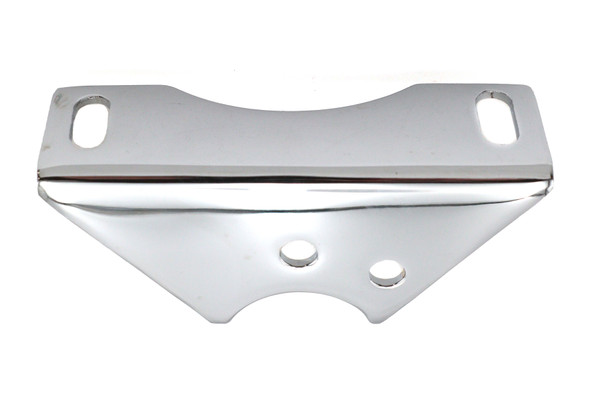 V-Twin - 31-0593 - Chrome Regulator Mount for 12 Volt Generator - Fits 1958-1978 Harley-Davidson XL, 1958-1969 FL