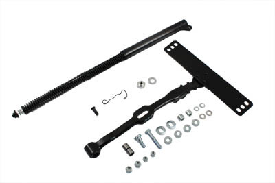 V-Twin - 31-0617 - Black Replica Seat Post and T Kit - Fits 1965-1980 Harley-Davidson FL