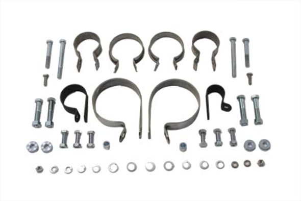 V-Twin - 31-0706 - Dual Exhaust Clamp Kit