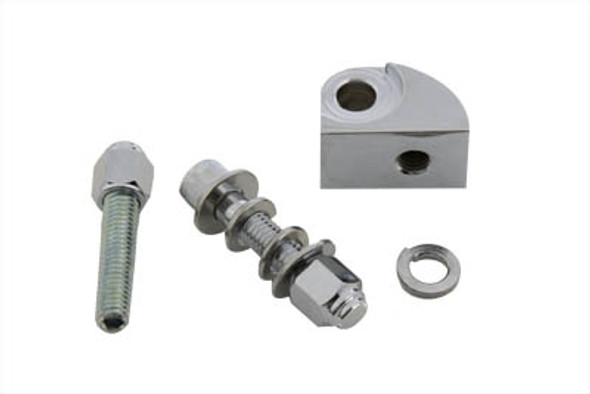 V-Twin - 31-0719 - Headlamp Mount Billet Chrome