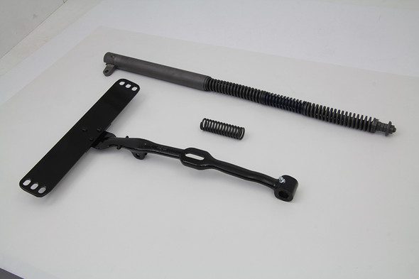 V-Twin - 31-0977 - Black Seat Post Kit and T Kit - Fits 1941-1964 Harley-Davidson FL, 1936-1952 EL