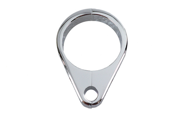 V-Twin - 31-1010 - Clutch Cable Clamp Chrome - Fits 2006-2017 Harley-Davidson FXD