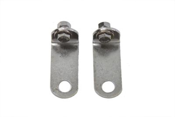 V-Twin - 31-1025 - Cylinder Air Scoop Bracket Set Chrome