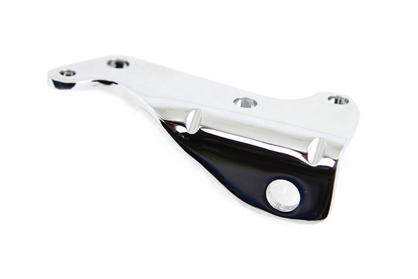 V-Twin - 31-1028 - Front Exhaust Pipe Bracket Chrome - Fits 1984 Harley-Davidson FXRDG, 1990-1993 FXRS-CONV, 1982-1994 FXR, 1999 FXR (2, 3), 2000 FXR (4), 1986-1993 FXRS-SP, 1986 FXRD, 1985 FXRC, 1982-1993 FXRS, 1987 FXRC, 1983 FXRT, 1985-1993 FXRT