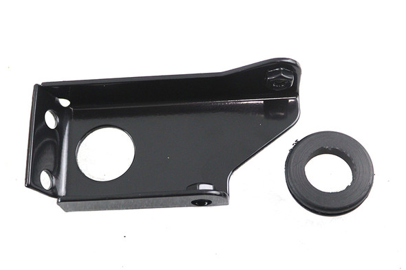V-Twin - 31-1207 - Battery Tray Support Carrier Bracket Black - Fits 1967-1978 Harley-Davidson XLH