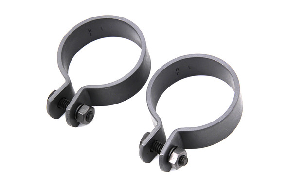 V-Twin - 31-1322 - Parkerized 1-7/8 inch Muffler End Clamp Set