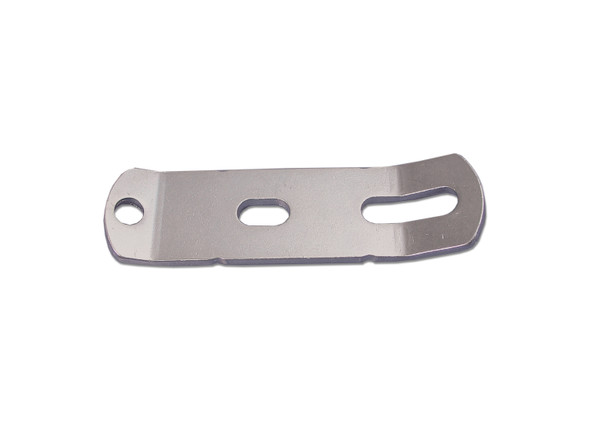 V-Twin - 31-1346 - Front Fender Zinc Trim Bumper Bracket - Fits 1980-1999 Harley-Davidson FLT, 1977-1984 FLH