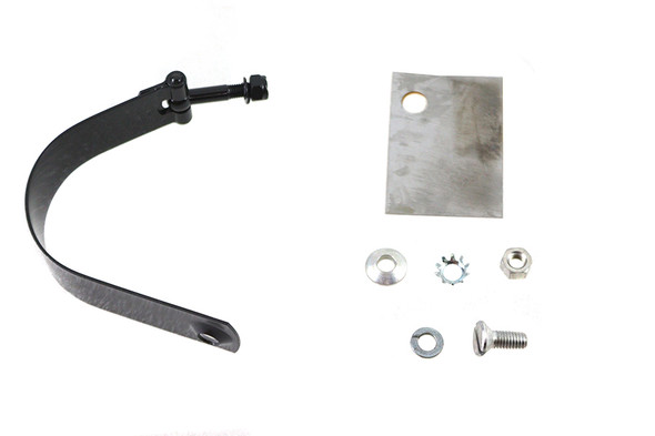 V-Twin - 31-1362 - Black Generator Mount Strap - Fits 1941-1957 Harley-Davidson FL, 1936-1952 EL