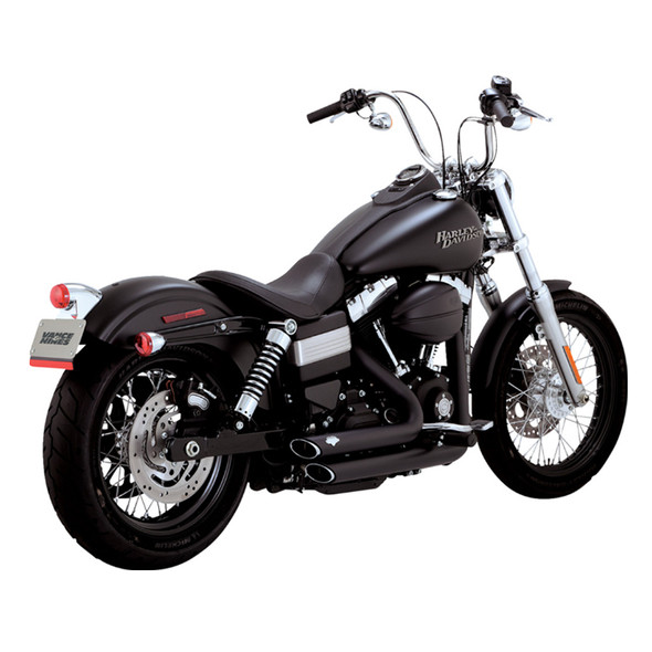 Vance & Hines - Shortshots Staggered Exhaust System - fits FXD Model