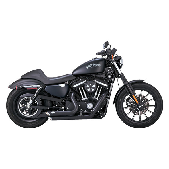 Vance & Hines - Shortshots Staggered Exhaust System - fits Sportster Models