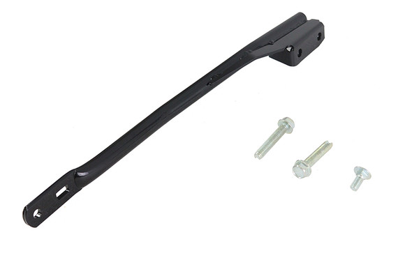 V-Twin - 31-1794 - Rear Exhaust Bracket Black - Fits 1980-2003 Harley-Davidson XL