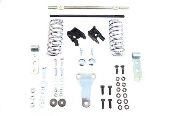V-Twin - 31-1795 - Auxiliary Buddy Seat Spring Kit - Fits 1965-1968 Harley-Davidson FLH, FL