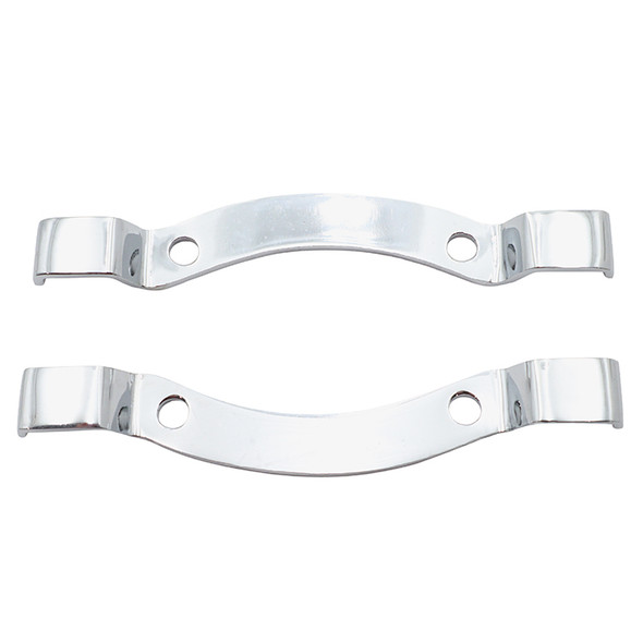 V-Twin - Chrome Bracket Set for Sissy Bar Pad fits All Models with Pads for 12" & 16" Sissy Bars (OEM #52492-00)