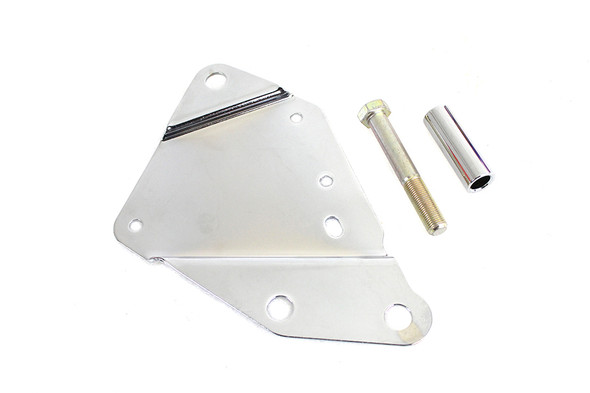 V-Twin - 31-1990 - Tool Box Bracket Right Side Zinc Plated