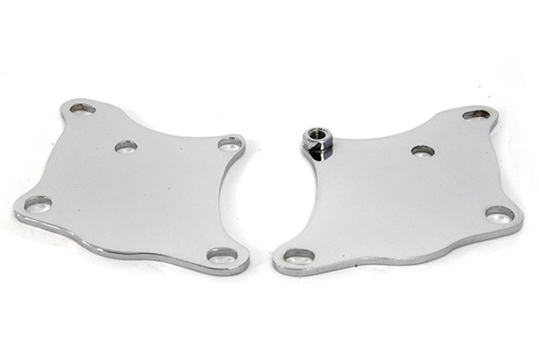 V-Twin - 31-3978 - Chrome Front Lower Motor Mounts