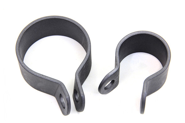 V-Twin - 31-3989 - Front Exhaust Parkerized Clamp Set