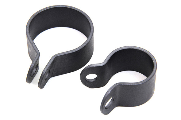 V-Twin - 31-3989 - Front Exhaust Parkerized Clamp Set
