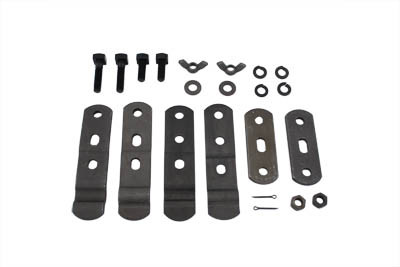 V-Twin - 31-3990 - Auxiliary Seat Spring Clip Kit - Fits 1938-1947 Harley-Davidson UL, 1936-1940 EL, 1941-1964 FL