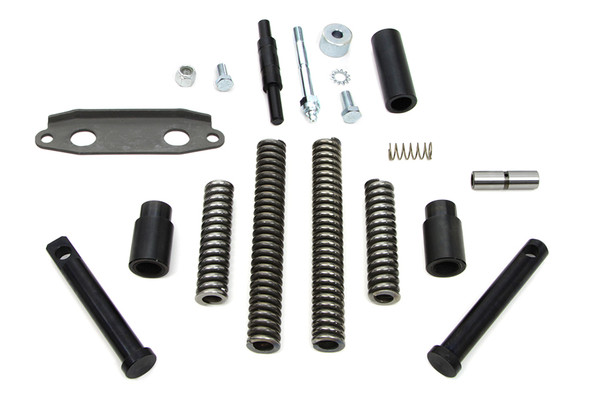 V-Twin - 31-4024 - Black Finish Seat Plunger Kit - Fits 1954-1956 Harley-Davidson K, 1957-1970 XL
