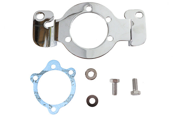 V-Twin - 31-4041 - Air Cleaner Bracket Chrome - Fits 1984-1989 Harley-Davidson FXST, FXR, 1986-1989 FLST