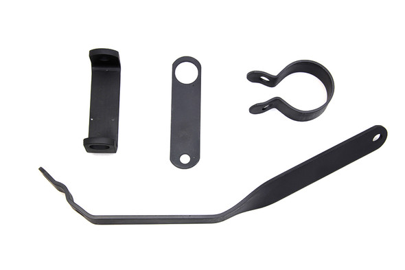 V-Twin - 31-9010 - Parkerized Servi-Car Muffler Hanger Bracket Kit - Fits 1950-1973 Harley-Davidson G
