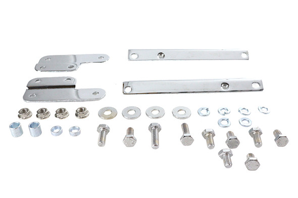 V-Twin - 31-9933 - Windshield Mount Kit Chrome