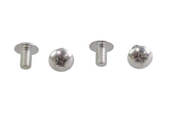 V-Twin - 3188-4 - Headlamp Cowl Screw Kit Cadmium Plated