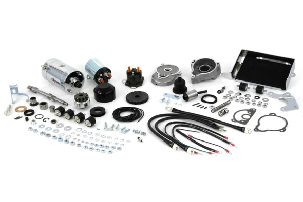 V-Twin - 32-0008 - Hitachi Chrome Electric Starter Kit