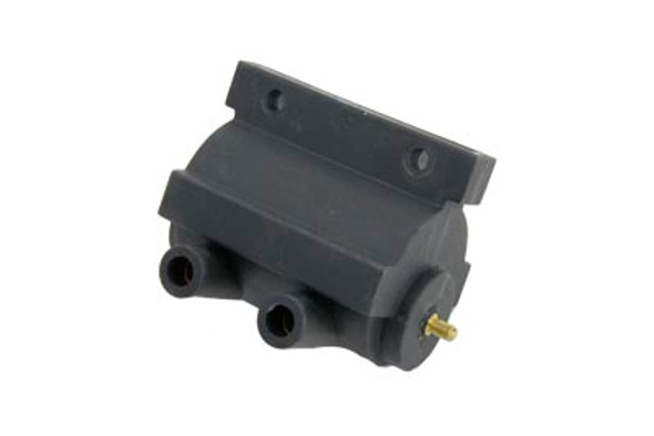 V-Twin - 32-0129 - Volt Tech Black 12 Volt Dual Fire Coil