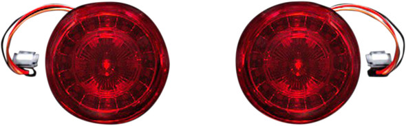 Custom Dynamics - Probeam Rear LED Turn Signal Inserts w/ Red Lens