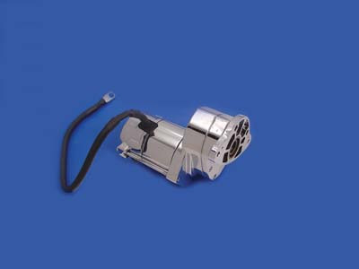 V-Twin - 32-0289 - Starter 1.4KW Chrome - Fits 1966-1981 Harley-Davidson FL, 1967-1973 XL, 1977-1980 XL