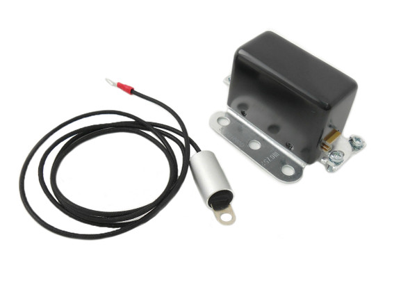 V-Twin - 32-0299 - Solid State 6 Volt Relay with Black Cover