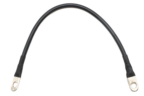V-Twin - 32-0315 - Battery Cable 15-3/4 inch Black Positive - Fits 1982-1988 Harley-Davidson XL
