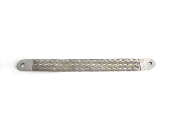 V-Twin - 32-0324 - Battery Cable 9-1/2 inch Braided Flat Negative