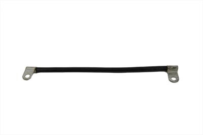 V-Twin - 32-0339 - Battery Cable 9-3/4 inch Black Ground - Fits 1991-1995 Harley-Davidson FXD
