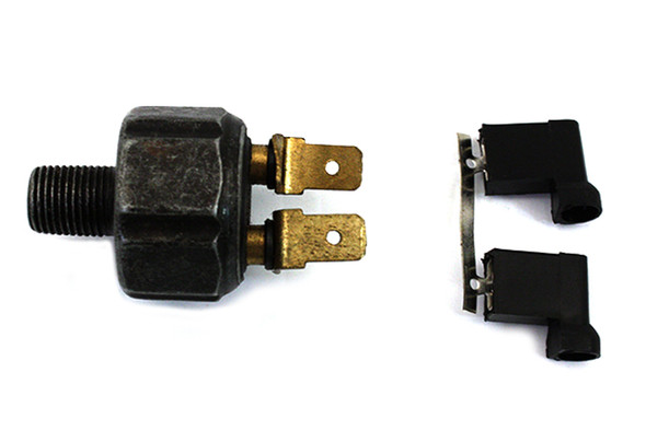 V-Twin - 32-0443 - Hydraulic Brake Switch With Flag - Fits 1984-2003 Harley-Davidson FXST, 1991-2003 FXD, 1984-2003 XL, 1986-2003 FLST, 1984-2003 FLT