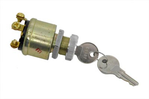 V-Twin - 32-0478 - Universal 3 Position Ignition Key Switch