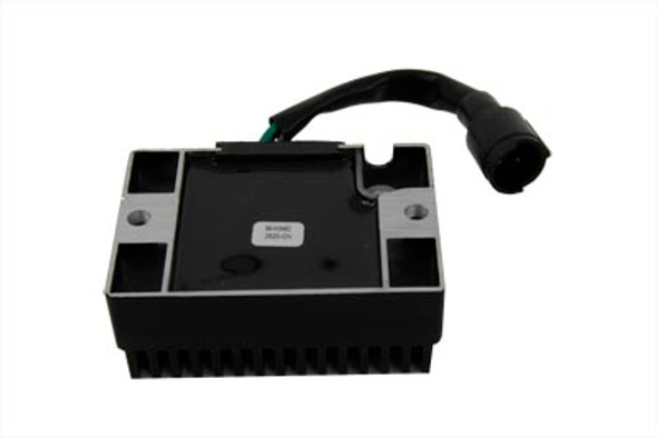 V-Twin - 32-0620 - Volt Tech Black 12 Volt Regulator