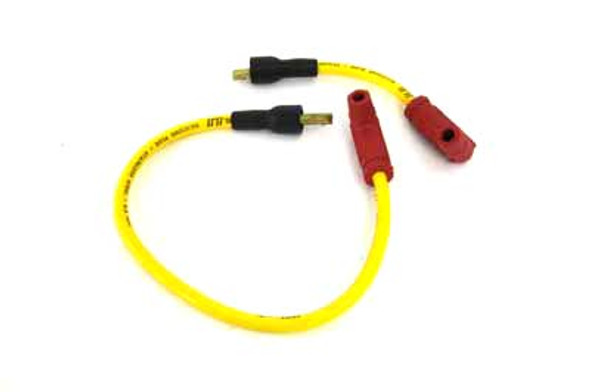 V-Twin - 32-0655 - Accel Yellow 8.8mm Spark Plug Wire Set