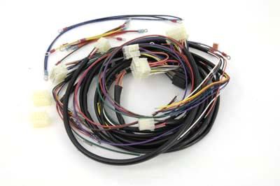 V-Twin - 32-0675 - Builders Wiring Harness - Fits 1987-1988 Harley-Davidson FLST, FXST