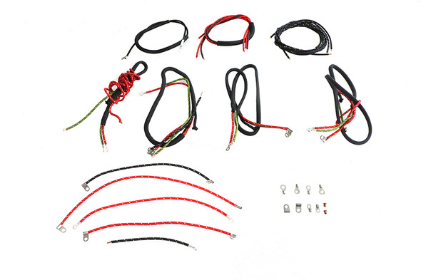 V-Twin - 32-0701 - Wiring Harness Kit - Fits 1937 Harley-Davidson WL, UL