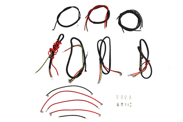 V-Twin - 32-0701 - Wiring Harness Kit - Fits 1937 Harley-Davidson WL, UL
