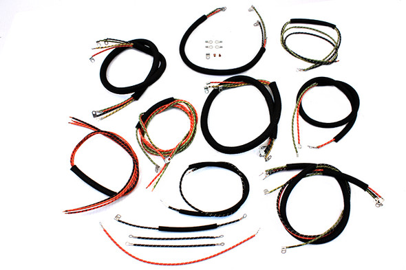 V-Twin - 32-0705 - Wiring Harness Kit - Fits 1948-1957 Harley-Davidson FL, WL, EL, G