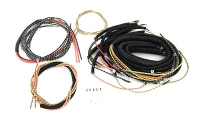 V-Twin - 32-0707 - Wiring Harness Kit - Fits 1965-1969 Harley-Davidson FLH, FL