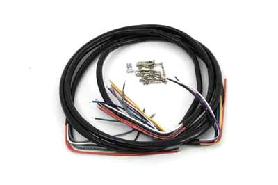 V-Twin - 32-0708 - Handlebar Wiring Harness Kit Extended - Fits 1973-1981 Harley-Davidson FL, FX, XL