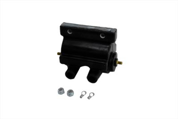 V-Twin - 32-0709 - Andrews Black 4.8 Ohm Dual Fire Coil