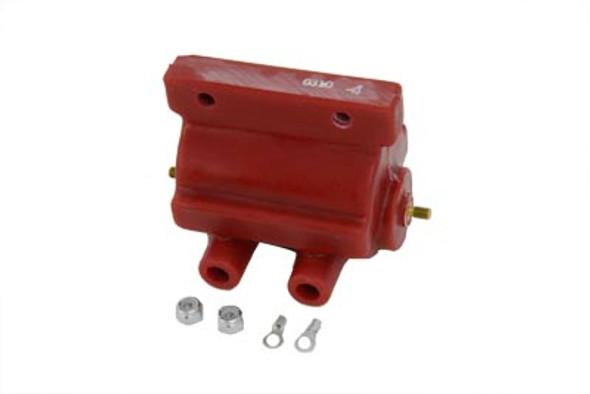 V-Twin - 32-0712 - Andrews Red High Output 2.8 Ohm Coil