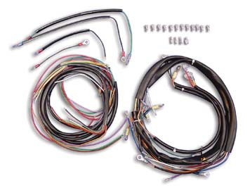 V-Twin - 32-0715 - Wiring Harness Kit - Fits 1973-1977 Harley-Davidson FLH, FL