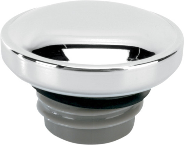 Drag Specialties - Chrome Screw-In Gas Cap - fits '99-'18 Big Twin, L96-'18 XL