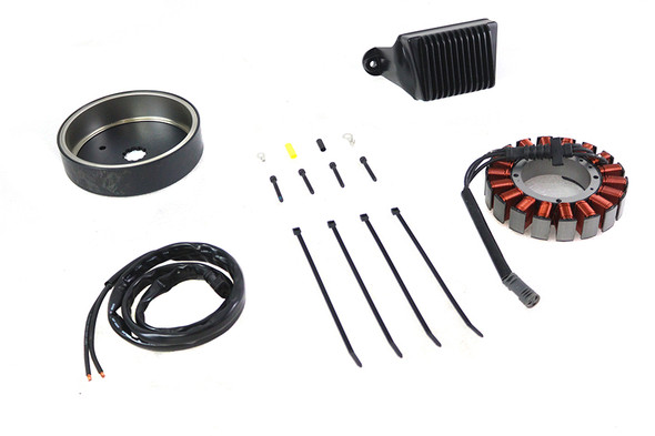 V-Twin - 32-0835 - Alternator Charging System Kit 50 Amp